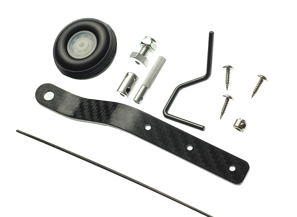 Carbon Fiber Tail Wheel SIMPLE SERIES for 30cc and 50cc