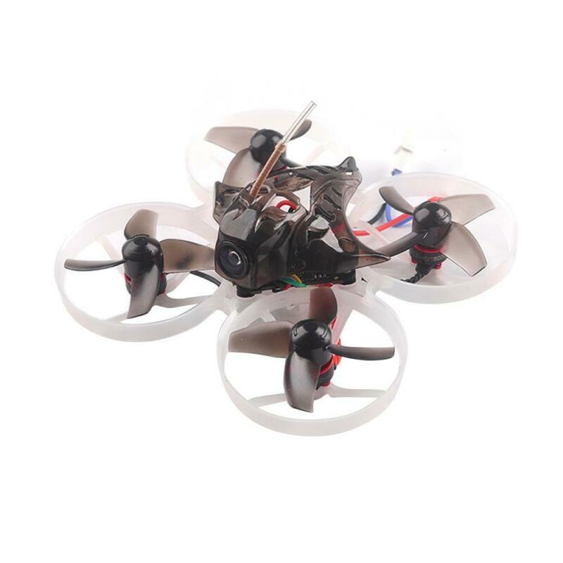 HappyModel Mobula7 75mm 2S Four-Axis Brushless Whoop Racer Drone BNF with Frsky XM+ receiver (Black Frame)