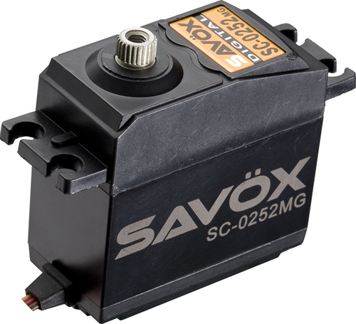 Savox SC-0252 MG Metal Gear Servo (Bargain Bundle 3 servos $99)